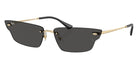 Ray-Ban RB3731 Anh 921387 63 - Light Gold / Dark Gray #id:rb3731921387_s:100105