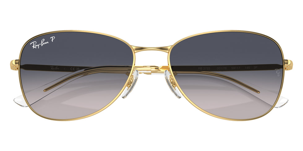 Ray-Ban RB3733 001/78 59 - Arista Gold / Blue Polarized #id:rb373300178_s:102125