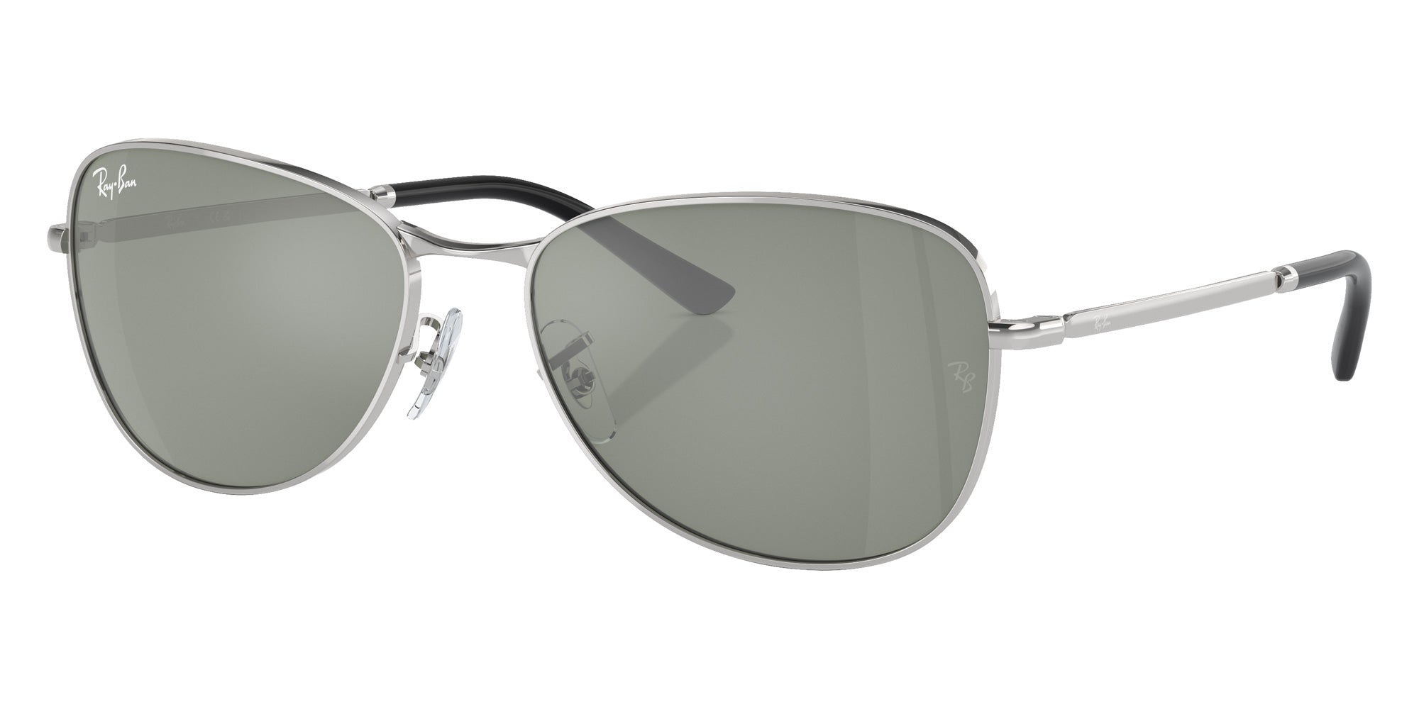 Ray-Ban RB3733 003/40 59 - Silver / Green Mirrored #id:rb373300340_s:104105