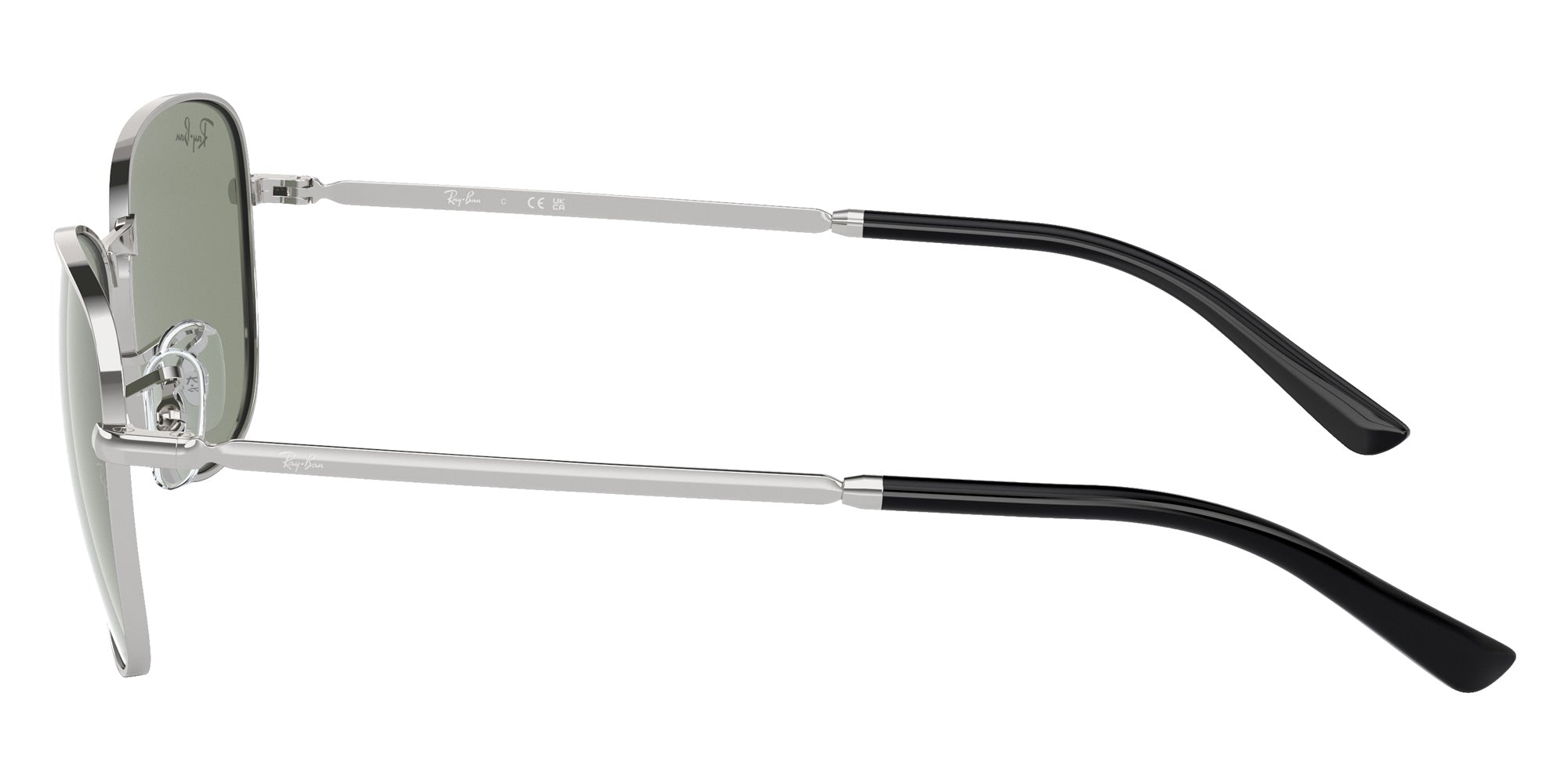 Ray-Ban RB3733 003/40 59 - Silver / Green Mirrored #id:rb373300340_s:104110