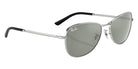 Ray-Ban RB3733 003/40 59 - Silver / Green Mirrored #id:rb373300340_s:104120