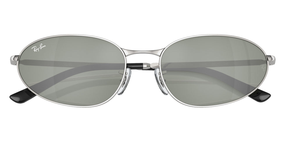 Ray-Ban RB3734 003/40 59 - Silver / Green Mirrored #id:rb373400340_s:100125