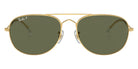 Ray-Ban RB3735 Bain Bridge 001/58 57 - Arista Gold / Green Polarized #id:rb373500158_s:104100