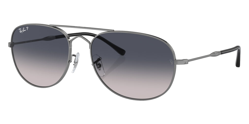 Ray-Ban RB3735 Bain Bridge 004/78 57 - Gunmetal / Blue Polarized #id:rb373500478_s:110105