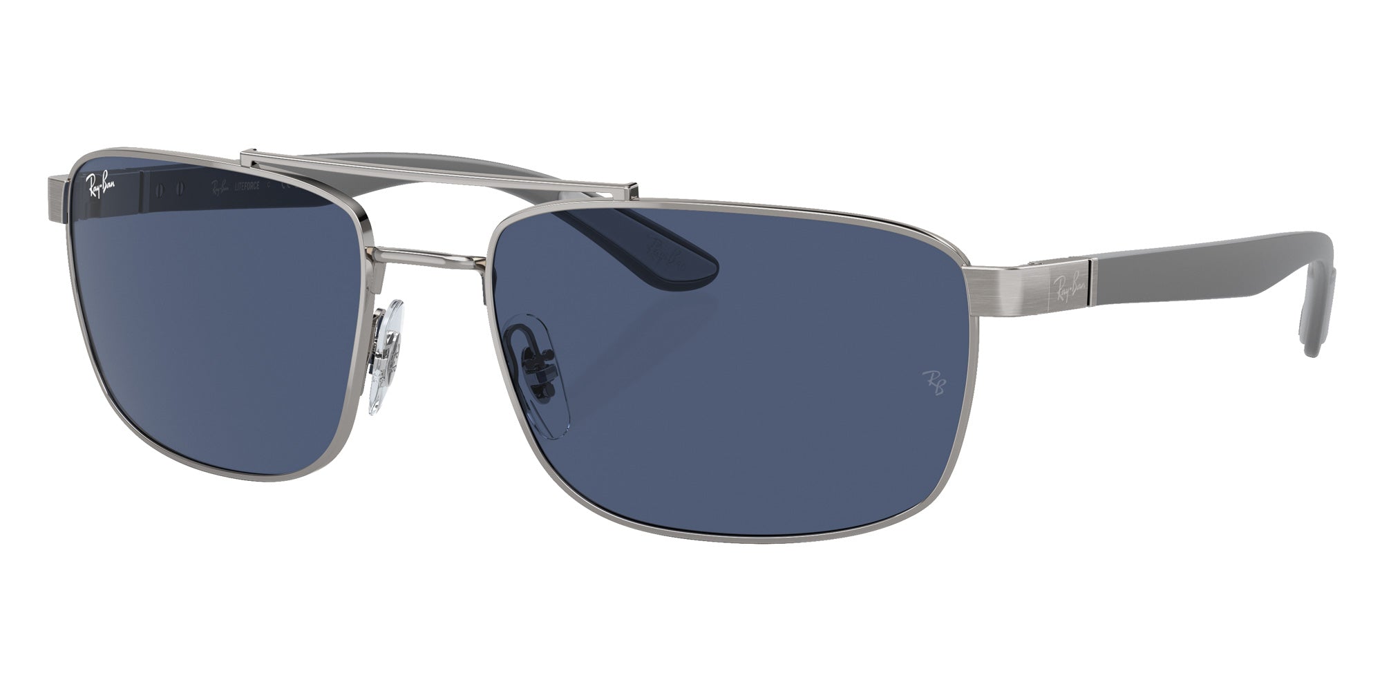 Ray-Ban RB3737 004/80 60 - Gunmetal / Dark Blue #id:rb373700480_s:102105