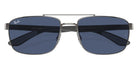 Ray-Ban RB3737 004/80 60 - Gunmetal / Dark Blue #id:rb373700480_s:102125