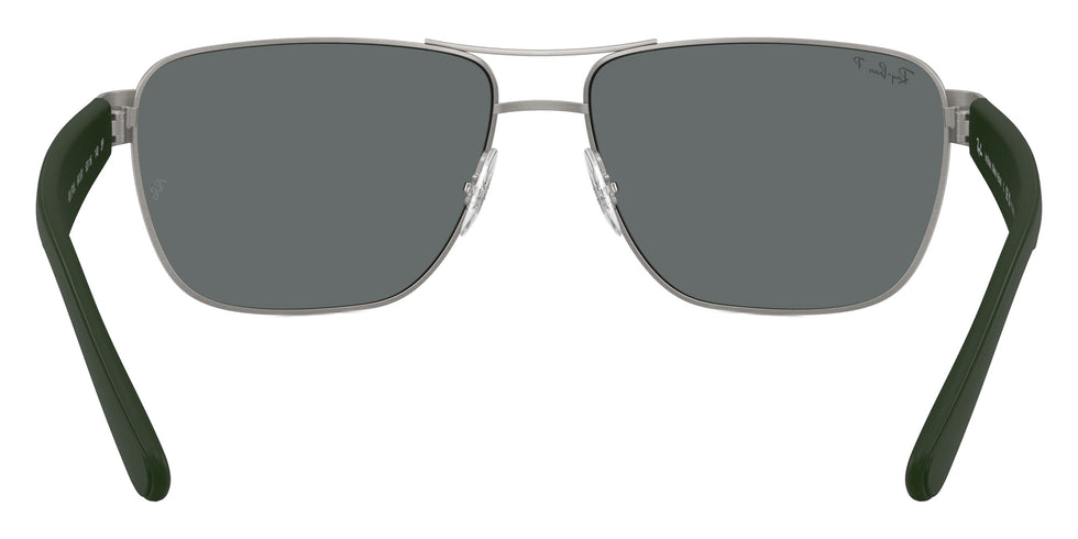 Ray-Ban RB3745L 041/81 63 - Brushed Gunmetal / Dark Gray Polarized #id:rb3745l04181_s:104115