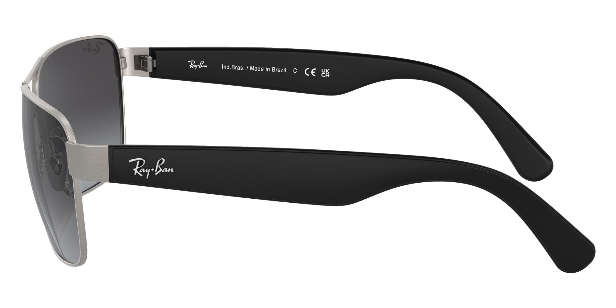 Ray-Ban RB3745L 041/8G 63 - Brushed Gunmetal / Gray #id:rb3745l0418g_s:106110