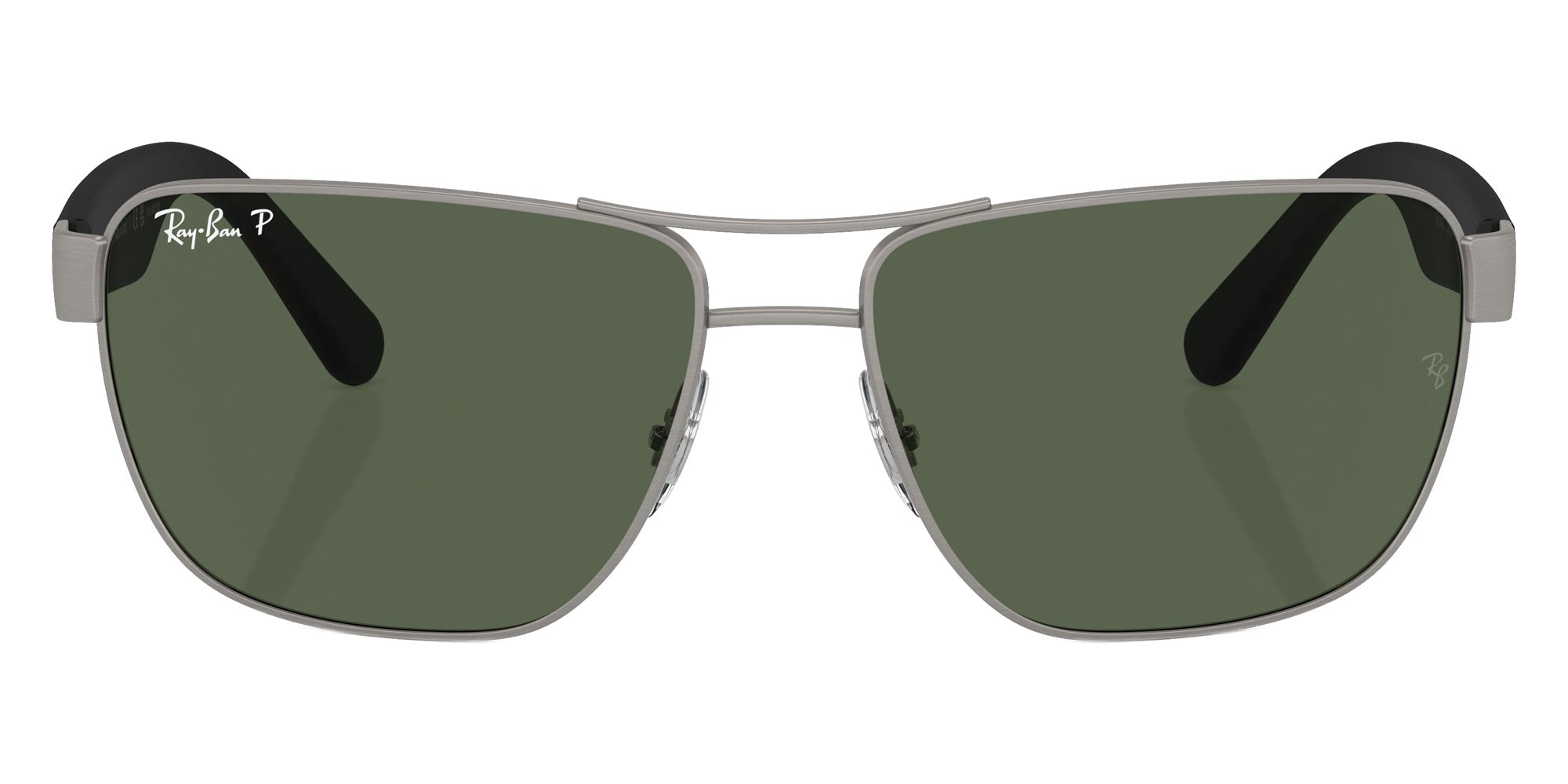 Ray-Ban RB3745L 041/9A 63 - Brushed Gunmetal / Dark Green Polarized #id:rb3745l0419a_s:108100