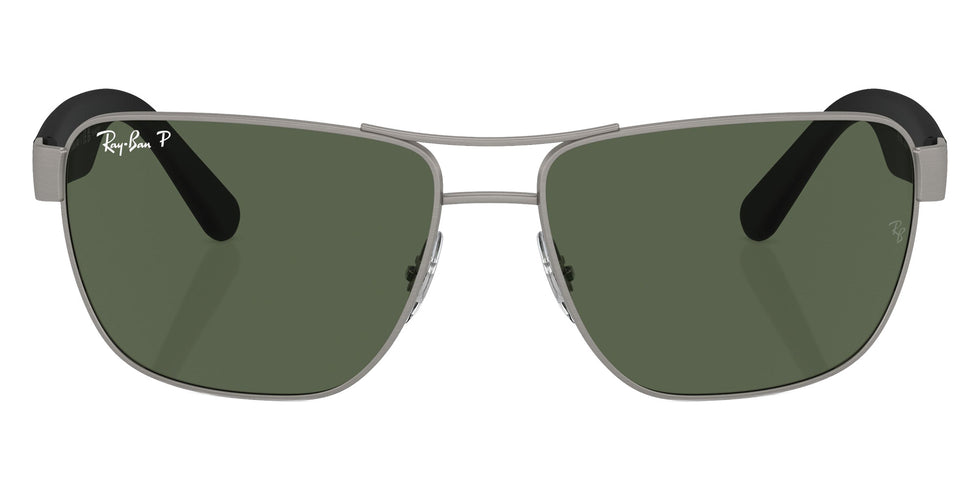 Ray-Ban RB3745L 041/9A 63 - Brushed Gunmetal / Dark Green Polarized #id:rb3745l0419a_s:108100