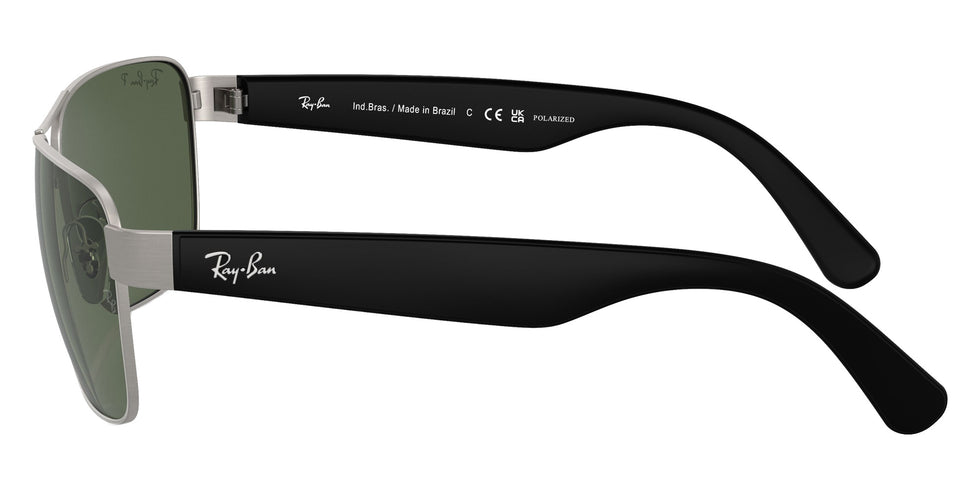 Ray-Ban RB3745L 041/9A 63 - Brushed Gunmetal / Dark Green Polarized #id:rb3745l0419a_s:108110