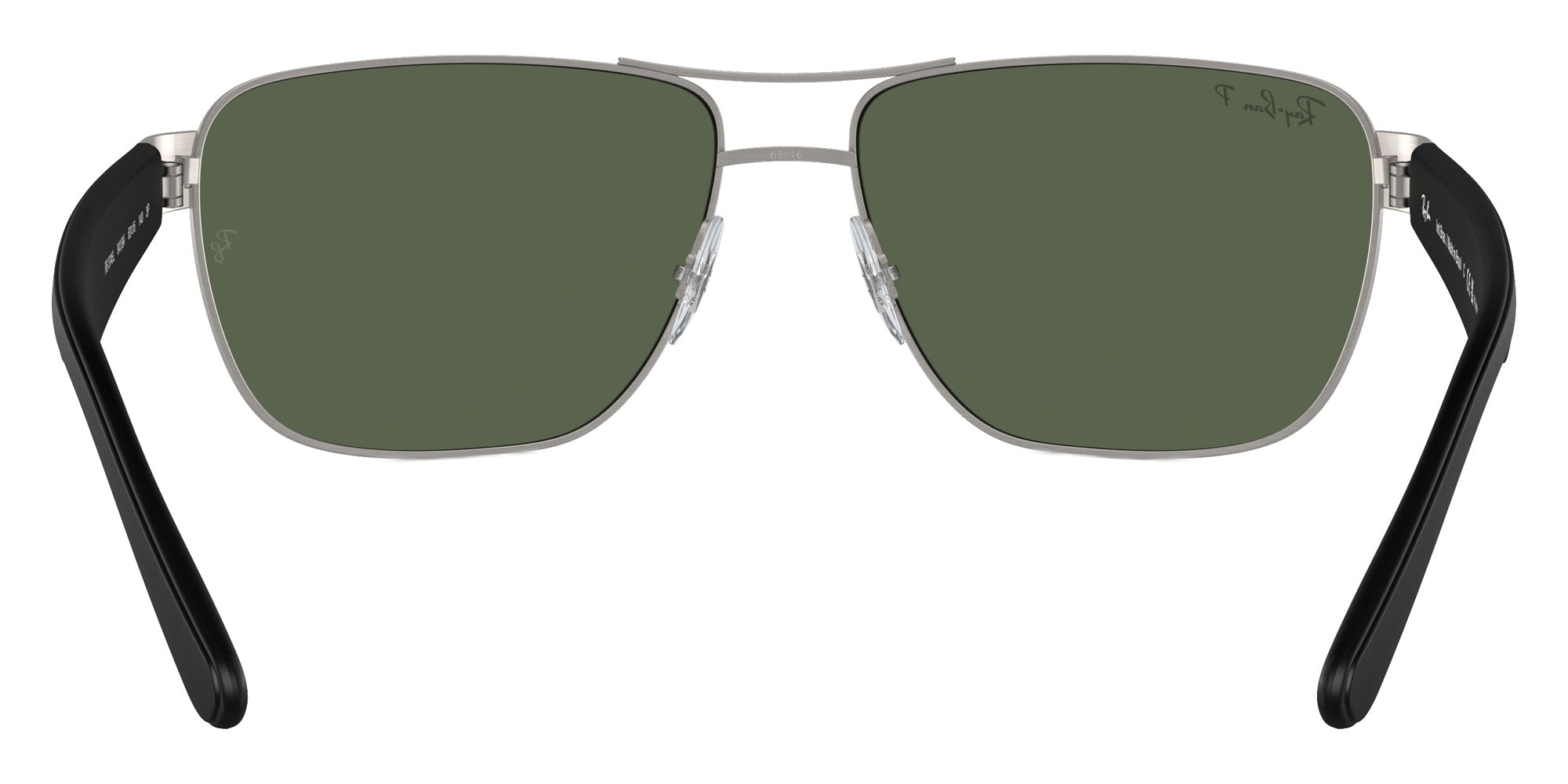 Ray-Ban RB3745L 041/9A 63 - Brushed Gunmetal / Dark Green Polarized #id:rb3745l0419a_s:108115