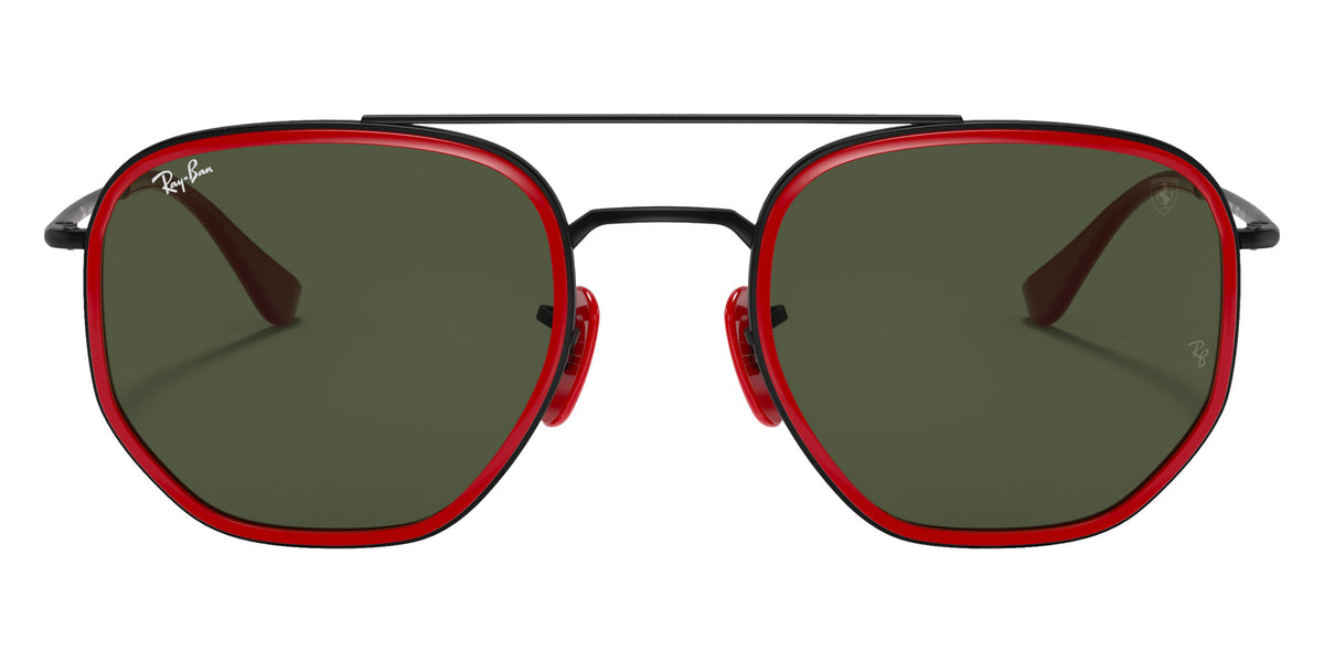 Ray-Ban RB3748M Scuderia Ferrari Collection F03531 52 - Black / G-15 Green #id:rb3748mf03531_s:100100