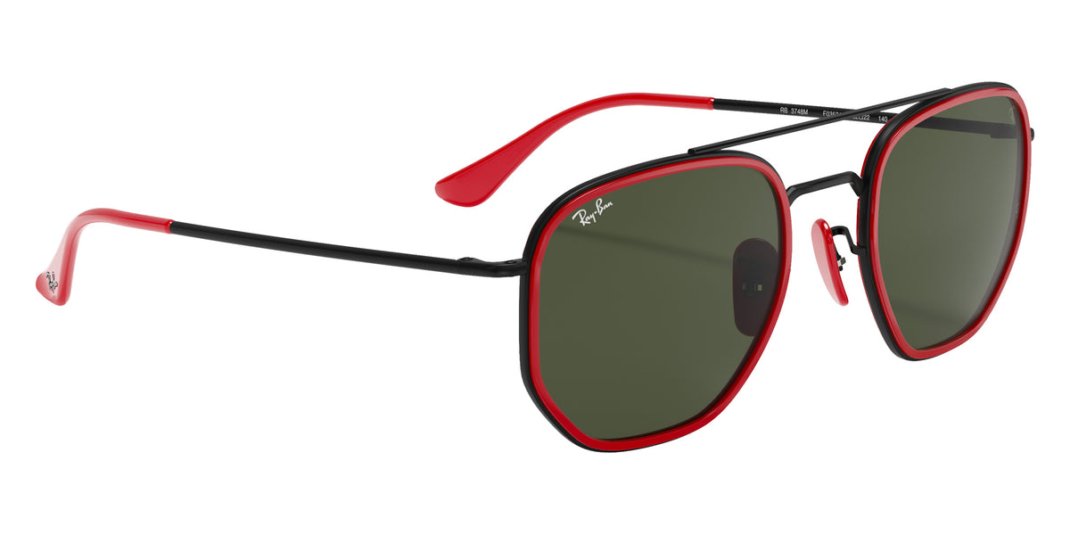 Ray-Ban RB3748M Scuderia Ferrari Collection F03531 52 - Black / G-15 Green #id:rb3748mf03531_s:100120