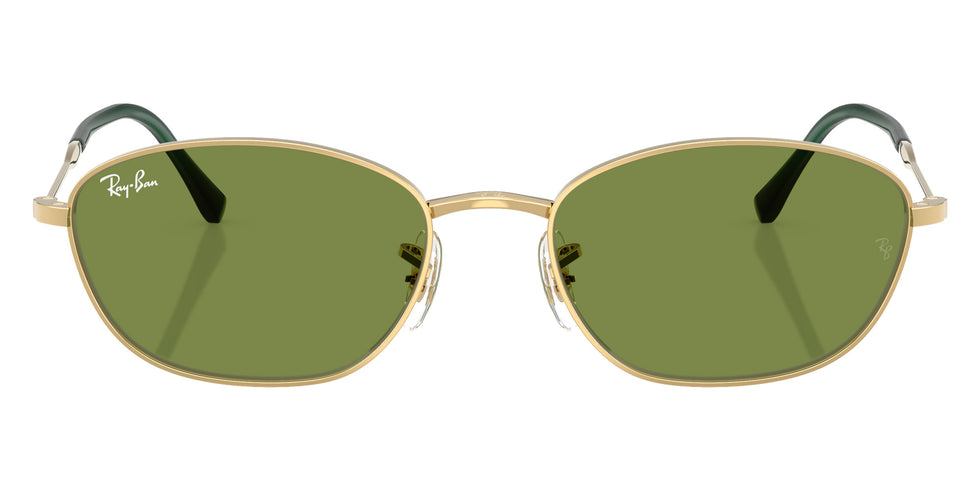 Ray-Ban RB3749 001/4E 55 - Arista Gold / Green #id:rb37490014e_s:100100