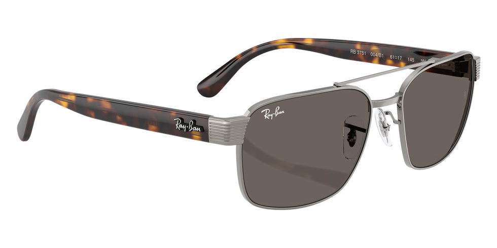 Ray-Ban RB3751 004/B1 58 - Gunmetal / Dark Gray #id:rb3751004b1_s:100120