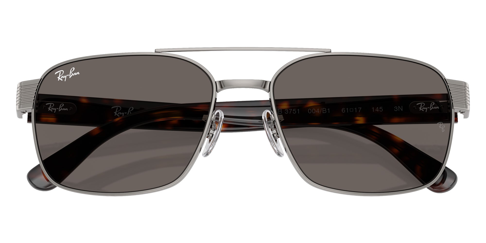 Ray-Ban RB3751 004/B1 58 - Gunmetal / Dark Gray #id:rb3751004b1_s:100125