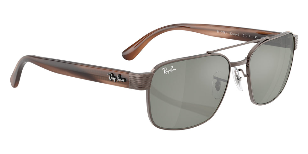 Ray-Ban RB3751 925940 58 - Copper / Green Mirrored Silver #id:rb3751925940_s:102120