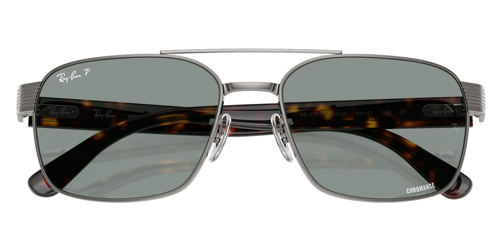 Ray-Ban RB3751CH Chromance 004/3R 58 - Gunmetal / Polarized Light Blue #id:rb3751ch0043r_s:100125
