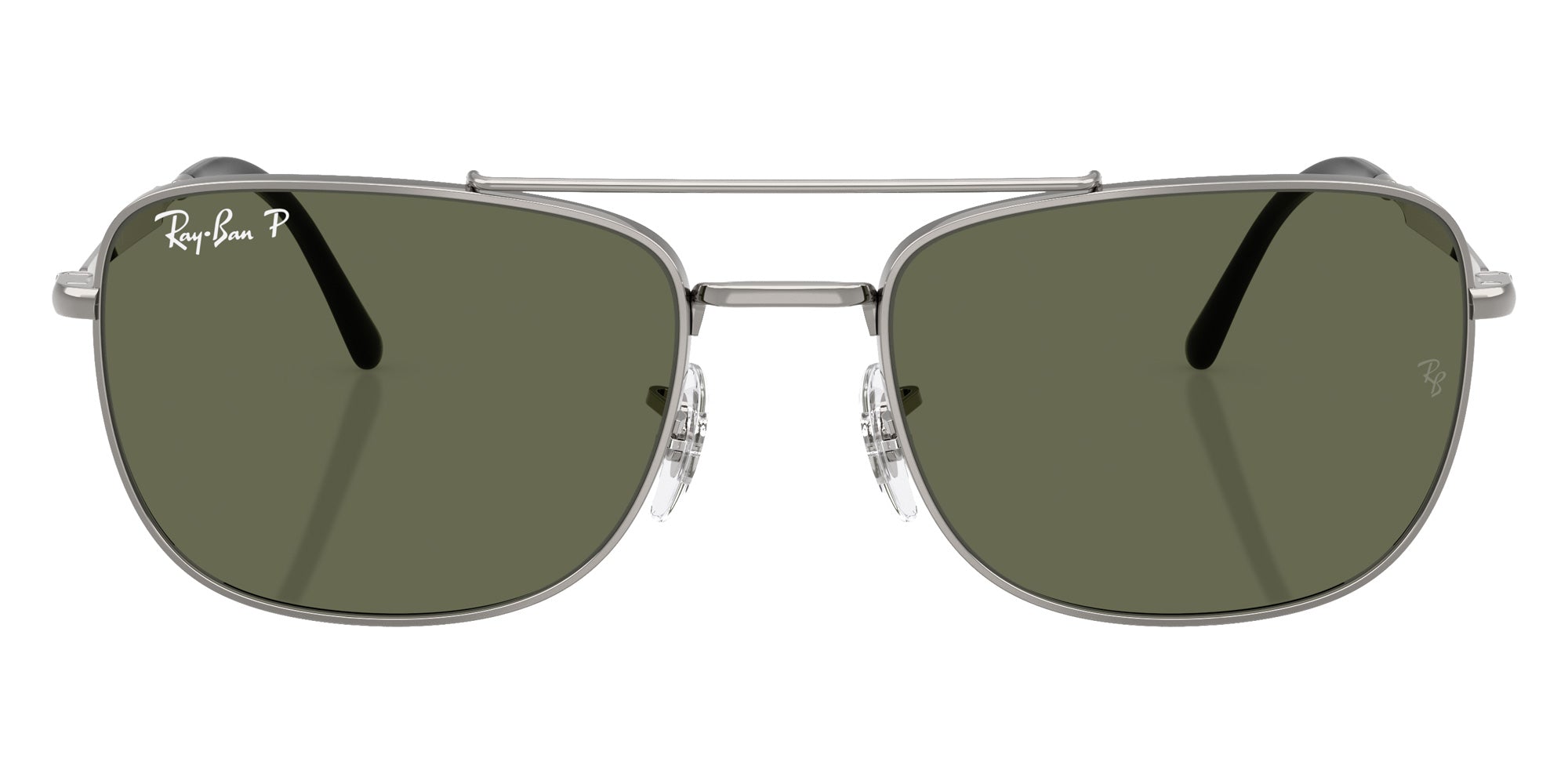 Ray-Ban RB3755 004/58 59 - Gunmetal / Green Polarized #id:rb375500458_s:104100