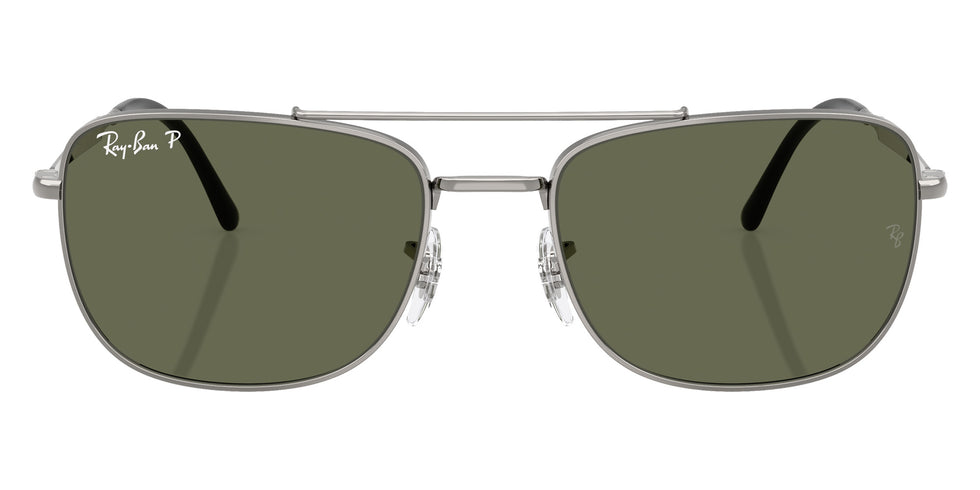 Ray-Ban RB3755 004/58 59 - Gunmetal / Green Polarized #id:rb375500458_s:104100