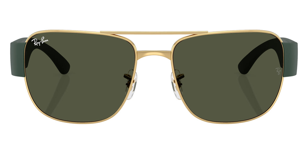 Ray-Ban RB3756 001/31 56 - Gold / Green #id:rb375600131_s:100100