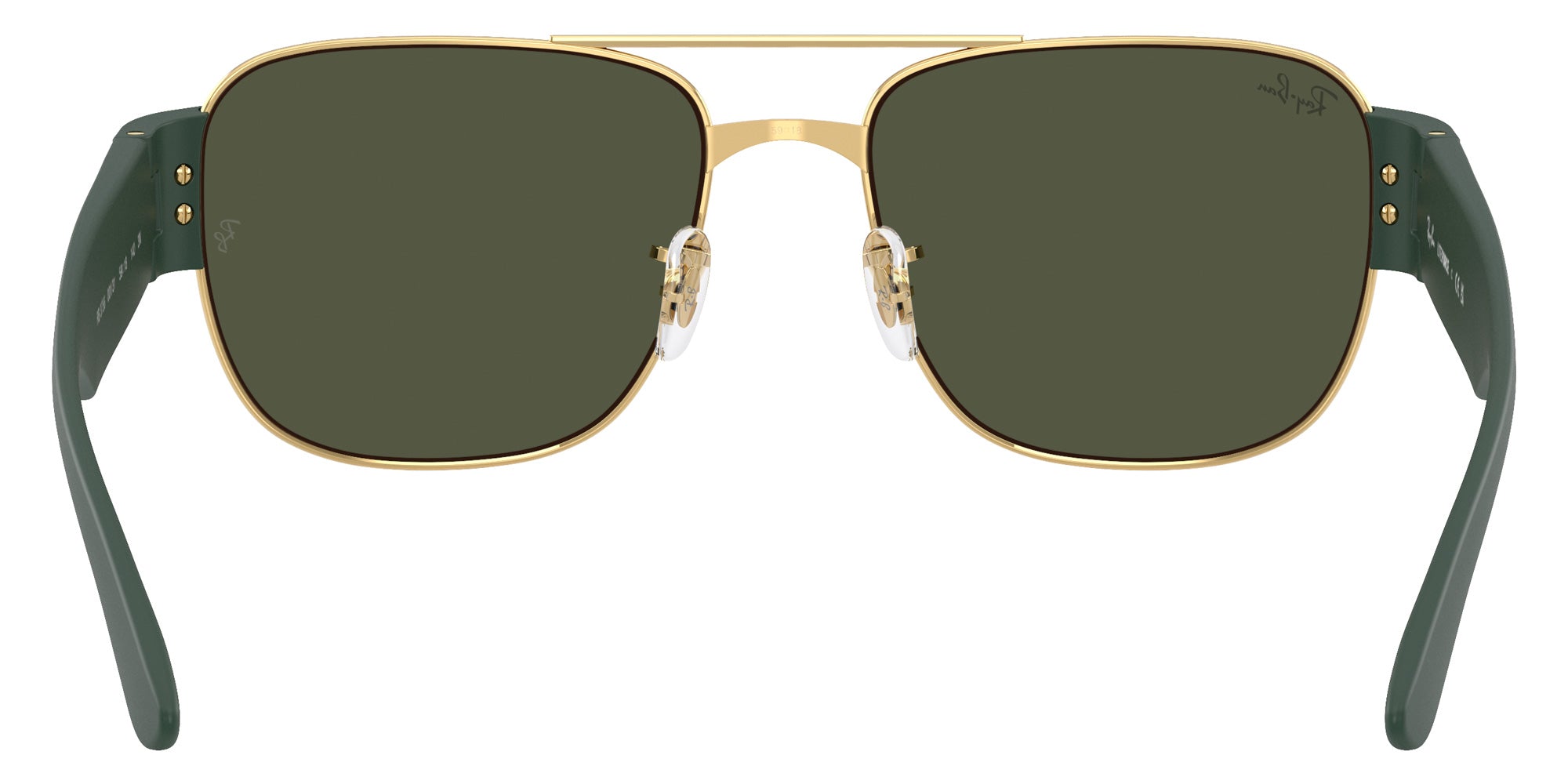 Ray-Ban RB3756 001/31 56 - Gold / Green #id:rb375600131_s:100115