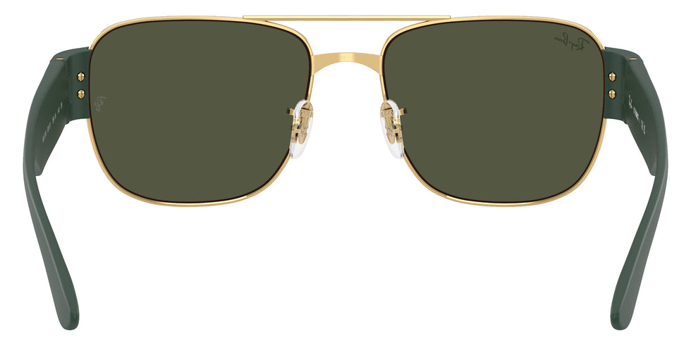 Ray-Ban RB3756 001/31 56 - Gold / Green #id:rb375600131_s:100115