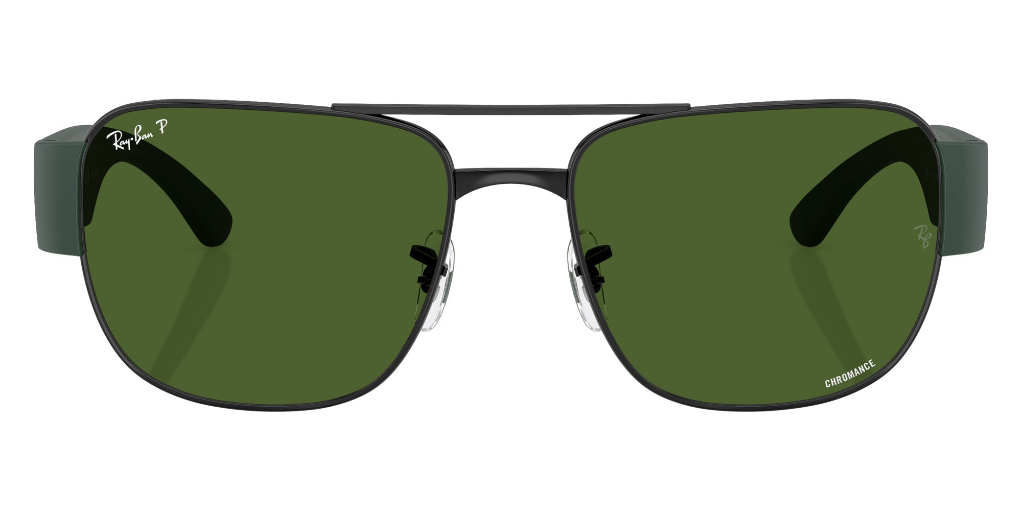 Ray-Ban RB3756CH Chromance 9269P1 56 - Black / Polarized Dark Green #id:rb3756ch9269p1_s:106100