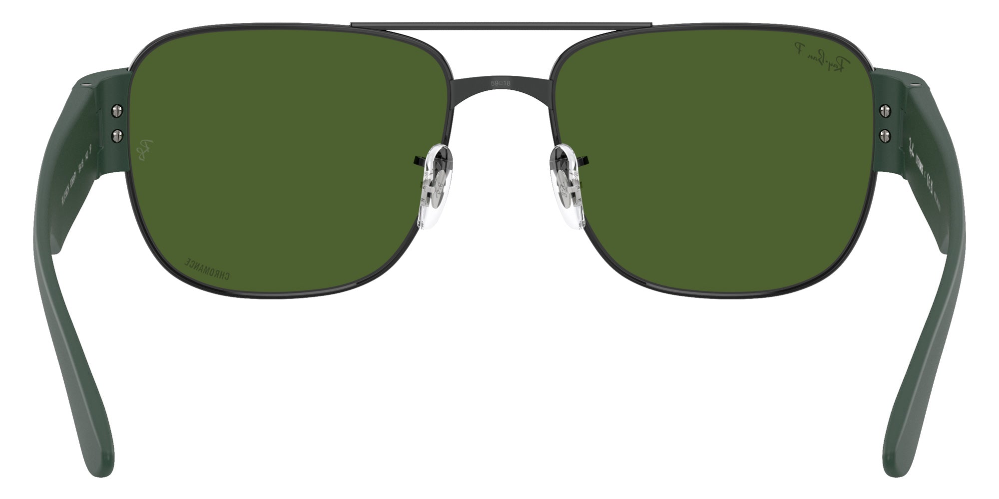 Ray-Ban RB3756CH Chromance 9269P1 56 - Black / Polarized Dark Green #id:rb3756ch9269p1_s:106115