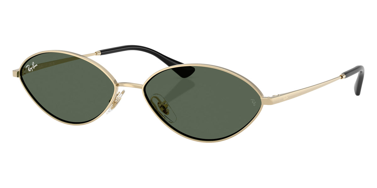 Ray-Ban RB3757 Kai 921371 56 - Pale Gold / Dark Green #id:rb3757921371_s:104105