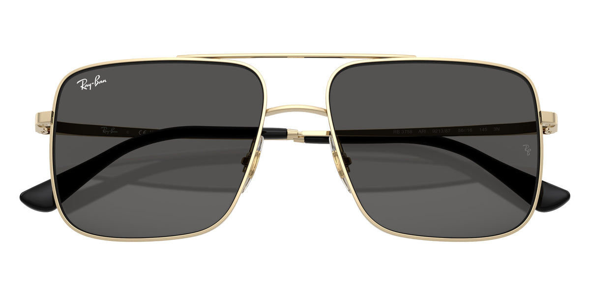 Ray-Ban RB3758 Ari 921387 54 - Pale Gold / Dark Gray #id:rb3758921387_s:100125