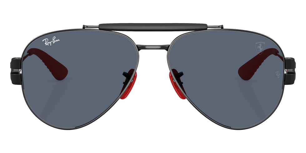 Ray-Ban RB3762M Scuderia Ferrari F00987 58 - Black / Dark Gray #id:rb3762mf00987_s:100100