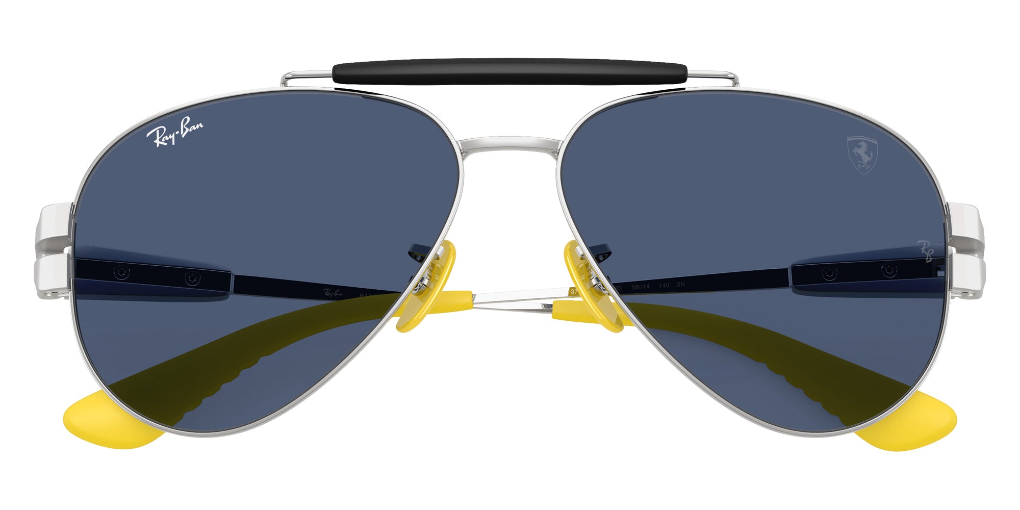 Ray-Ban RB3762M Scuderia Ferrari F06480 58 - Silver / Dark Blue #id:rb3762mf06480_s:102125