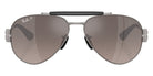 Ray-Ban RB3762M Scuderia Ferrari Chromance F1245J 58 - Gunmetal / Gray Gradient Polarized Mirrored #id:rb3762mf1245j_s:100100