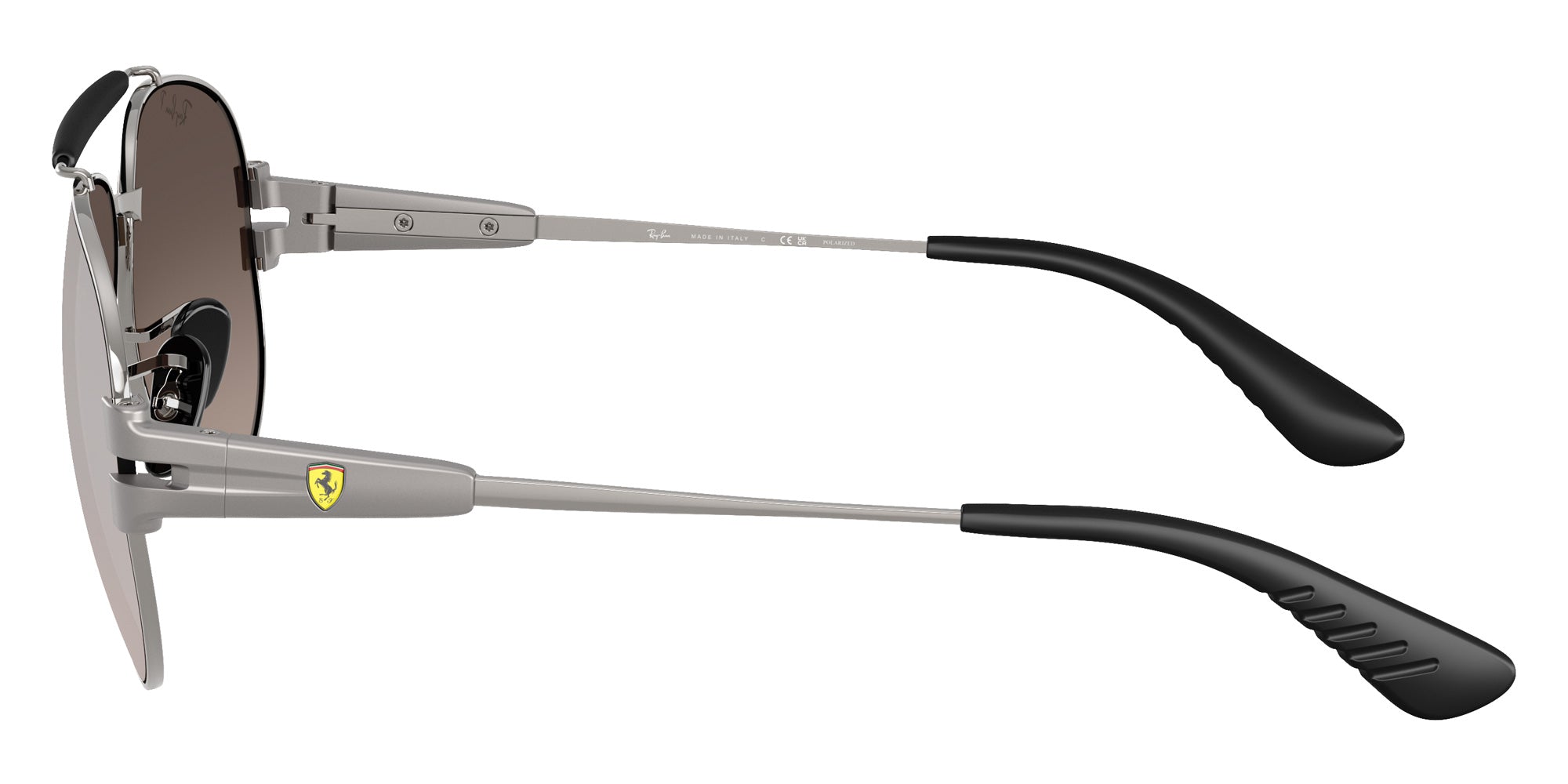 Ray-Ban RB3762M Scuderia Ferrari Chromance F1245J 58 - Gunmetal / Gray Gradient Polarized Mirrored #id:rb3762mf1245j_s:100110