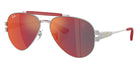 Ray-Ban RB3762M Scuderia Ferrari F1256P 58 - Silver / Dark Gray Mirrored Blue/Red #id:rb3762mf1256p_s:106105