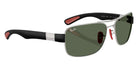 Ray-Ban RB3763M Scuderia Ferrari F03171 64 - Silver / Dark Green #id:rb3763mf03171_s:102120