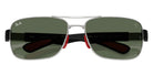 Ray-Ban RB3763M Scuderia Ferrari F03171 64 - Silver / Dark Green #id:rb3763mf03171_s:102125