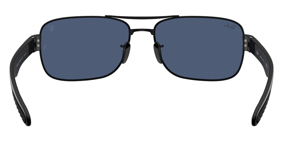 Ray-Ban RB3763M Scuderia Ferrari F11980 64 - Matte Black / Dark Blue #id:rb3763mf11980_s:104115