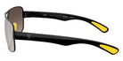 Ray-Ban RB3763M Scuderia Ferrari Chromance F1205J 64 - Black / Gray Mir Gray Gradient Polarized Mirrored #id:rb3763mf1205j_s:100110