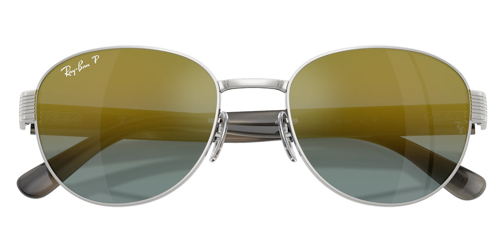 Ray-Ban RB3766CH Chromance 003/J0 54 - Silver / Gradient Gold Mirrored Polarized #id:rb3766ch003j0_s:104125