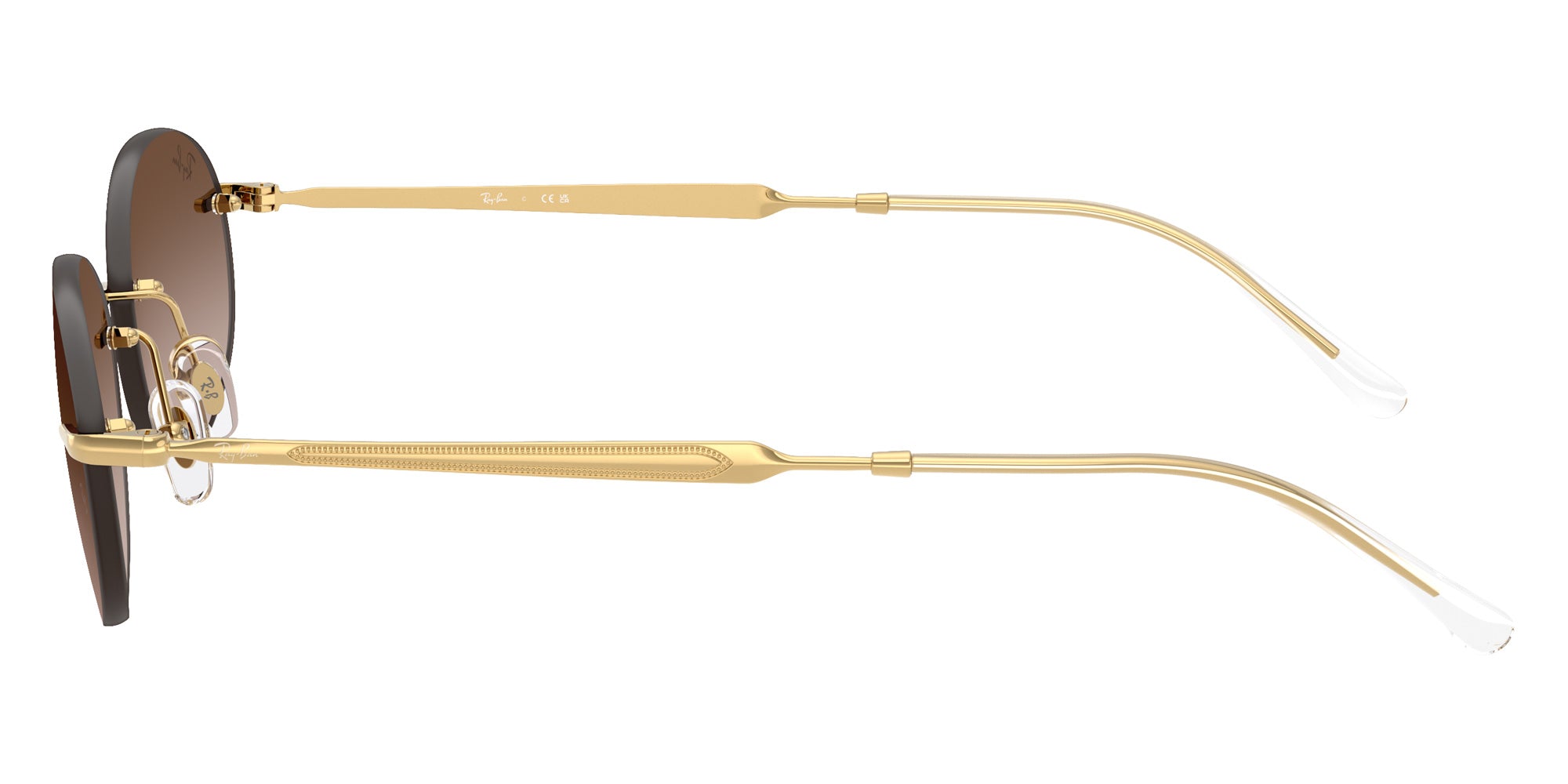 Ray-Ban RB3767 001/13 54 - Arista Gold / Gradient Brown #id:rb376700113_s:100110