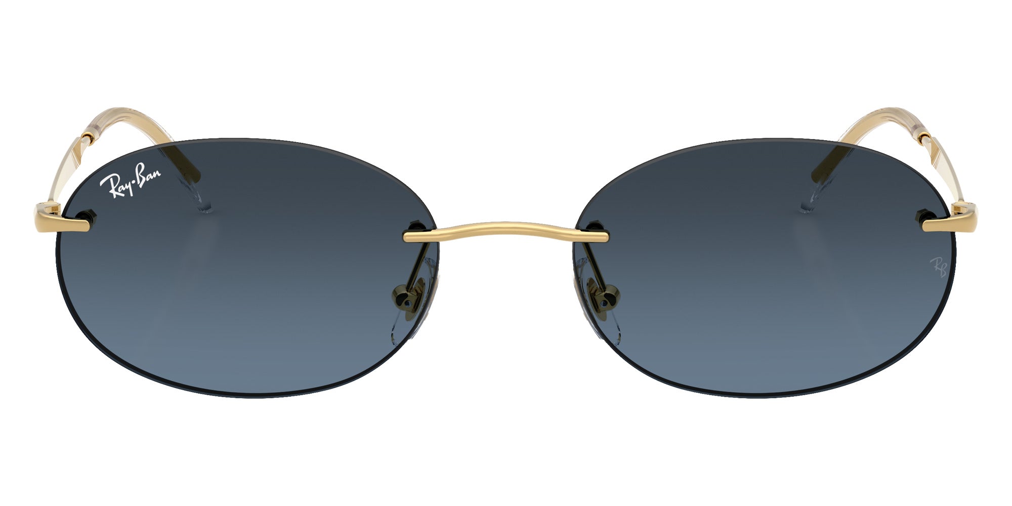 Ray-Ban RB3767 001/4C 54 - Arista Gold / Blue Gradient Dark Gray #id:rb37670014c_s:102100