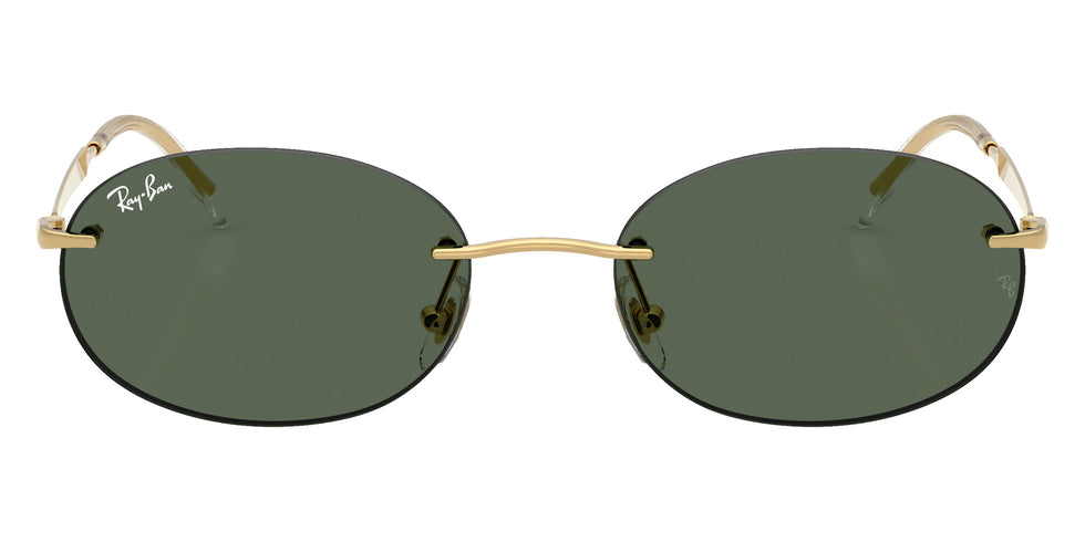 Ray-Ban RB3767 001/71 54 - Arista Gold / Dark Green #id:rb376700171_s:104100