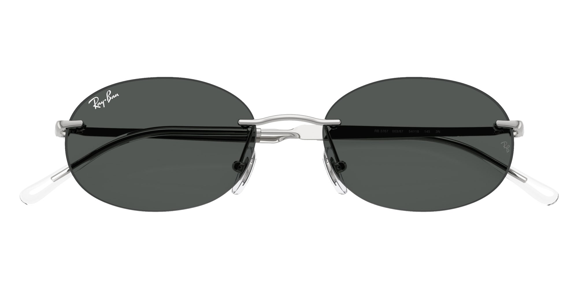 Ray-Ban RB3767 003/87 54 - Silver / Dark Gray #id:rb376700387_s:106125