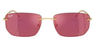 Ray-Ban RB3768 001/D0 56 - Arista Gold / Dark Violet Mirrored Red #id:rb3768001d0_s:102100