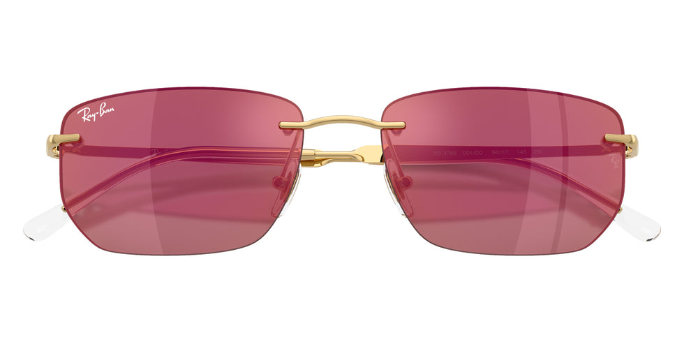 Ray-Ban RB3768 001/D0 56 - Arista Gold / Dark Violet Mirrored Red #id:rb3768001d0_s:102125