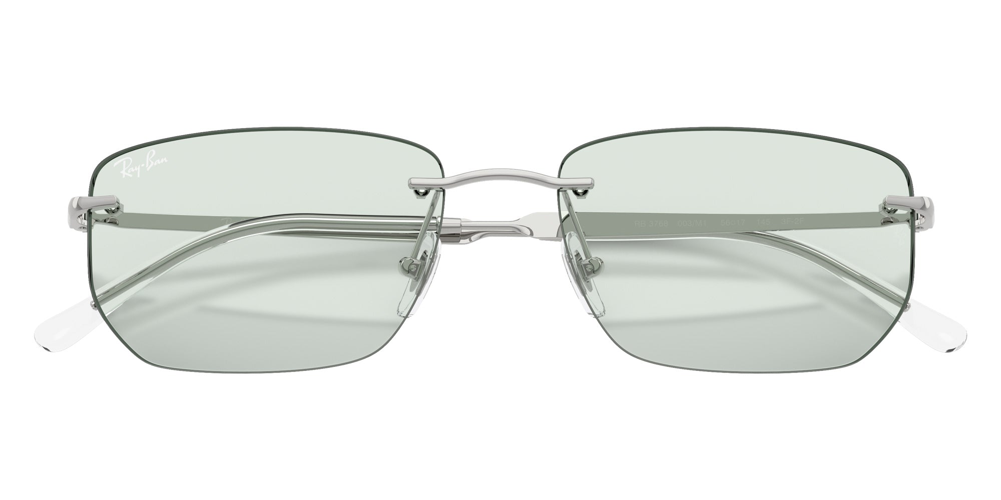 Ray-Ban RB3768 Transitions�� Color Touch��� Lenses 003/M1 56 - Silver / Emerald Photochromic #id:rb3768003m1_s:100120