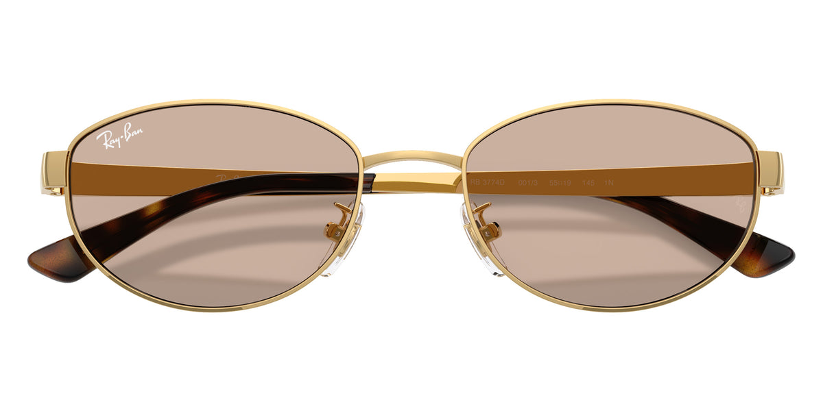 Ray-Ban RB3774D 001/3 55 - Arista Gold / Light Brown #id:rb3774d0013_s:100120
